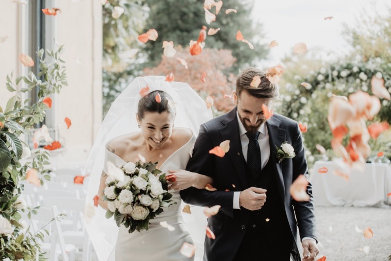 Standesamtliche Hochzeit in Varese Norditalien
