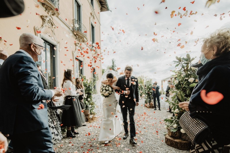 Standesamtliche Hochzeit in Varese Norditalien