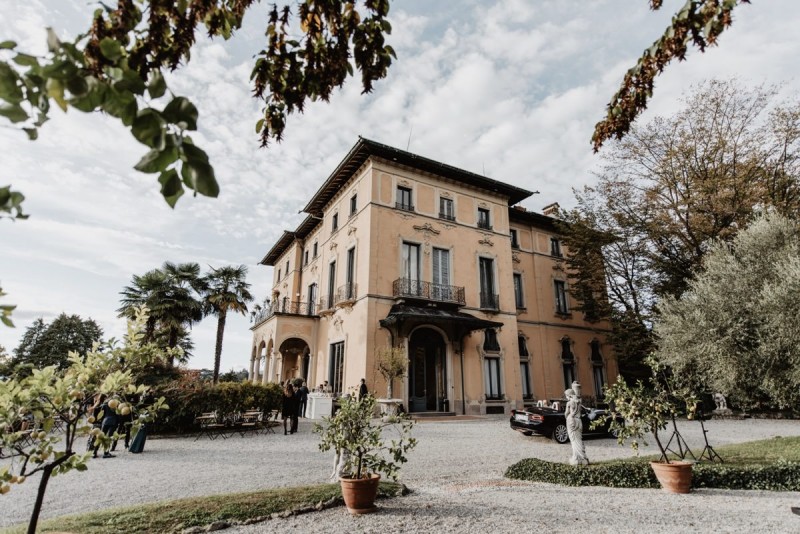 Standesamtliche Hochzeit in Varese Norditalien