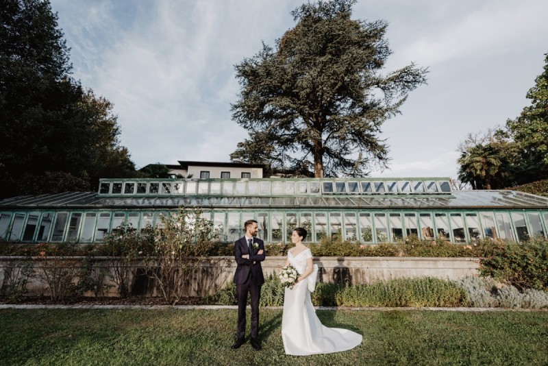 Standesamtliche Hochzeit in Varese Norditalien