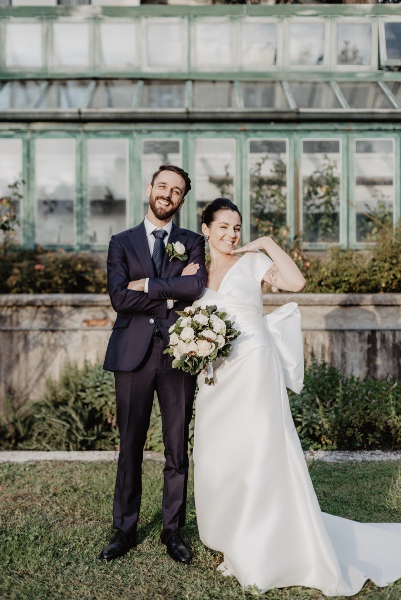 Standesamtliche Hochzeit in Varese Norditalien
