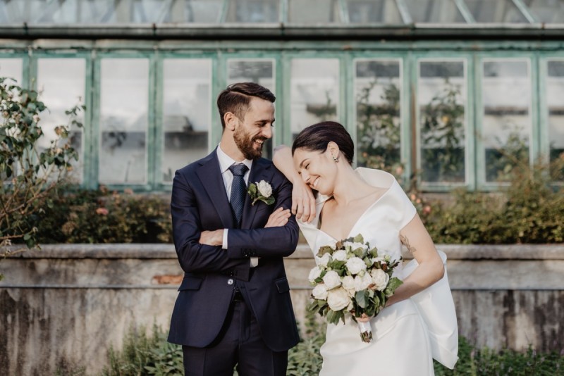Standesamtliche Hochzeit in Varese Norditalien