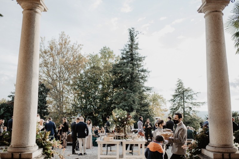 Standesamtliche Hochzeit in Varese Norditalien