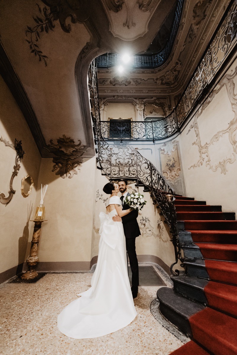 Standesamtliche Hochzeit in Varese Norditalien
