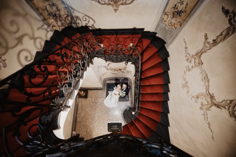 Standesamtliche Hochzeit in Varese Norditalien