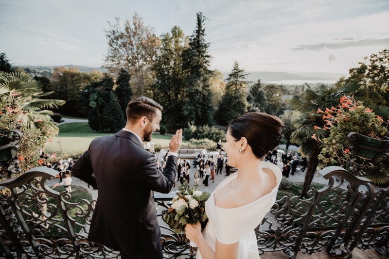 Standesamtliche Hochzeit in Varese Norditalien