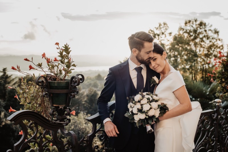 Standesamtliche Hochzeit in Varese Norditalien