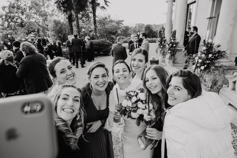 Standesamtliche Hochzeit in Varese Norditalien