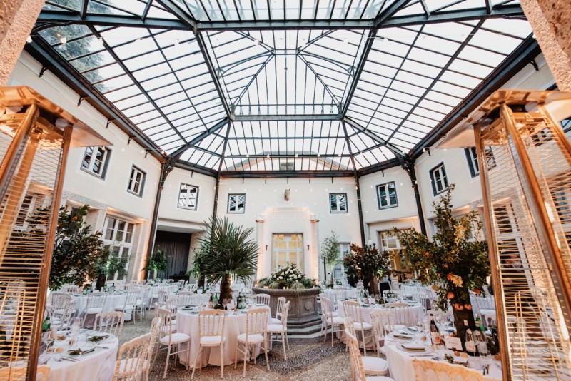 Standesamtliche Hochzeit in Varese Norditalien