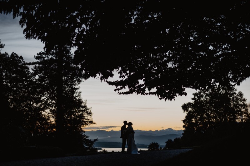 Standesamtliche Hochzeit in Varese Norditalien