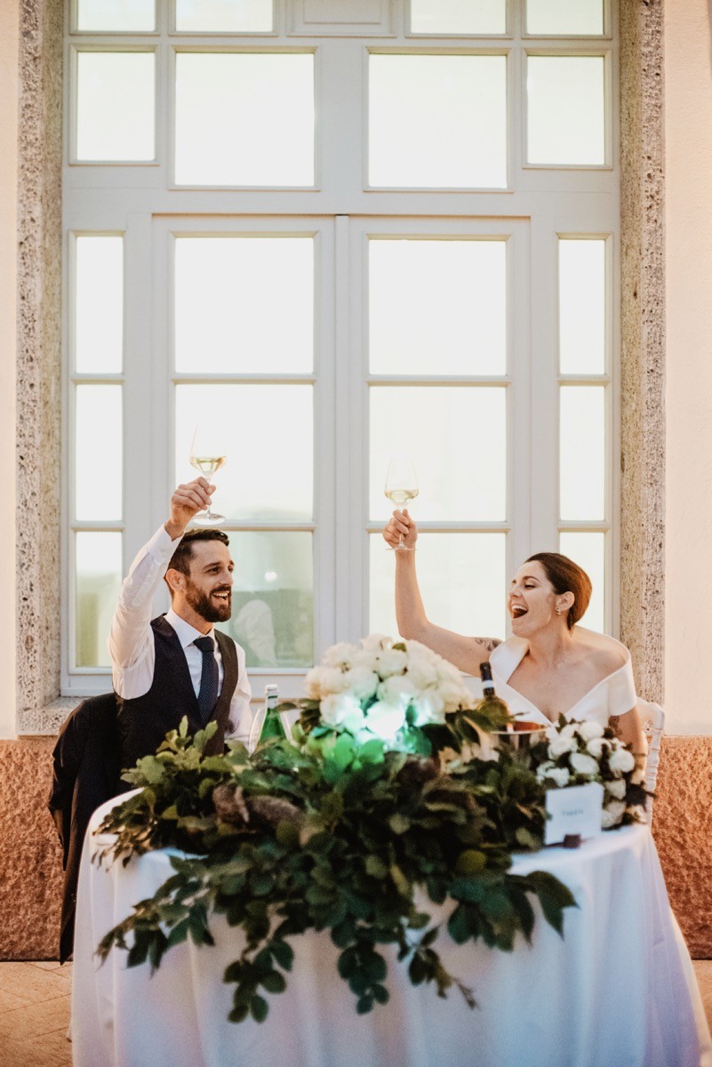 Standesamtliche Hochzeit in Varese Norditalien