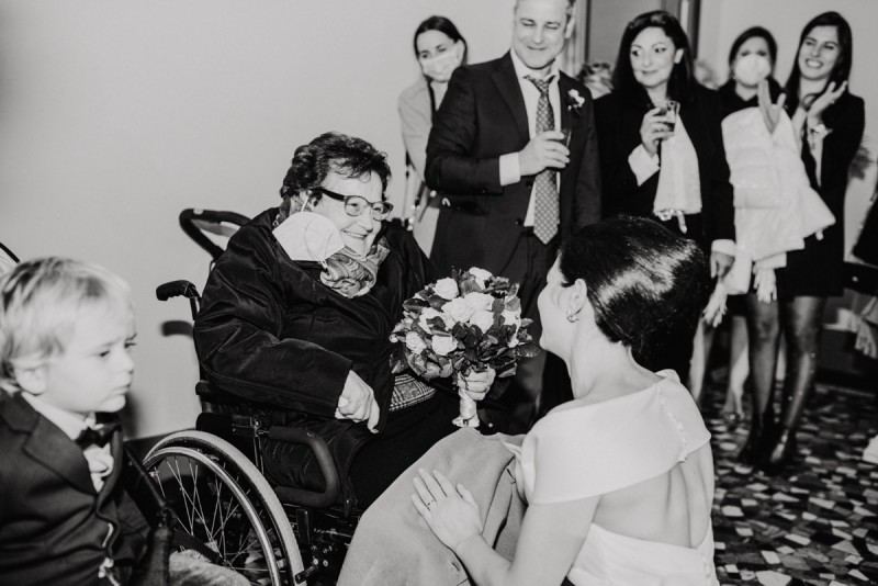 Standesamtliche Hochzeit in Varese Norditalien