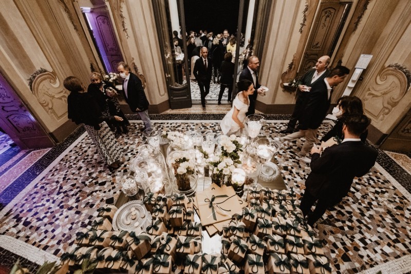 Standesamtliche Hochzeit in Varese Norditalien