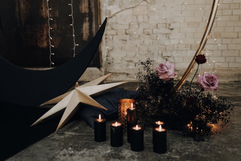 Boho Celestial Hochzeit