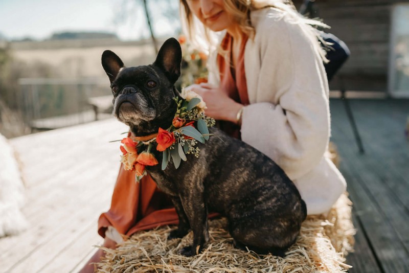 Eine sommerliche Scheunenhochzeit in Burn Orange