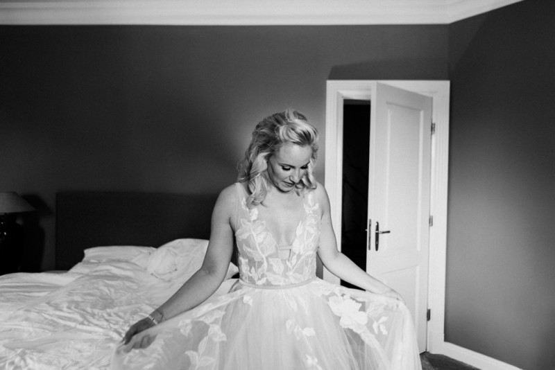 Eine moderne Sommerhochzeit im Greenery Stil im schönen Schlossgut Gross Schwansee