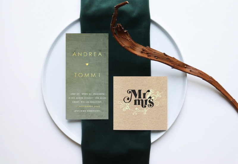 Pretty Orange stellt die Trends der Hochzeitspapeterie 2021 und 2022 vor