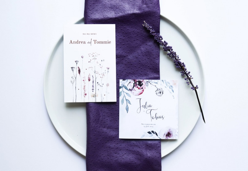 Pretty Orange stellt die Trends der Hochzeitspapeterie 2021 und 2022 vor