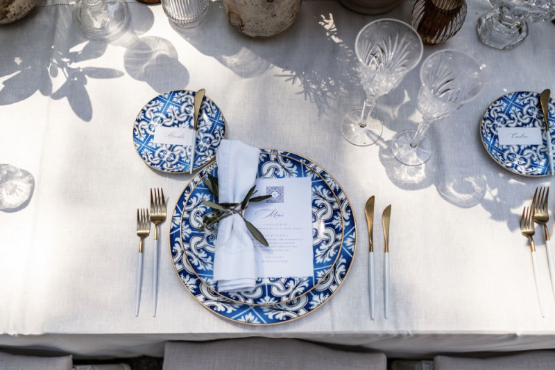 Eine sommerliche Toskana Hochzeit mit Zitrusfrüchten im Hoher Darsberg