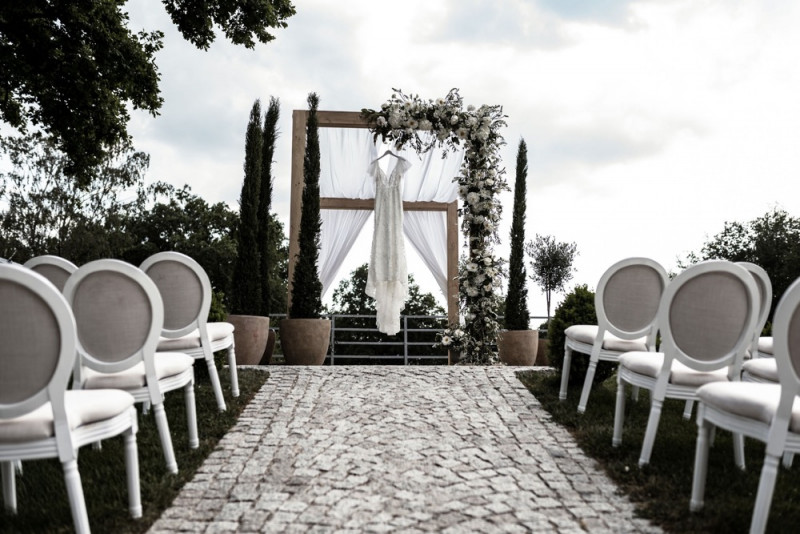 Eine sommerliche Toskana Hochzeit mit Zitrusfrüchten im Hoher Darsberg
