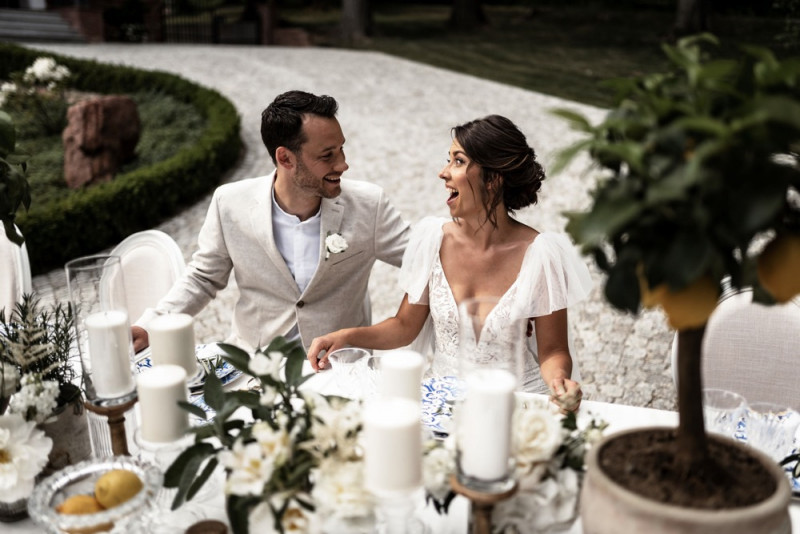Eine sommerliche Toskana Hochzeit mit Zitrusfrüchten im Hoher Darsberg