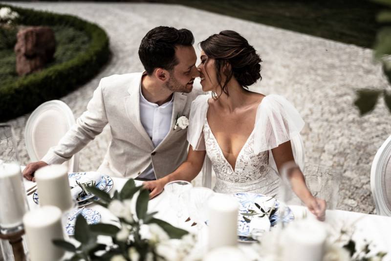 Eine sommerliche Toskana Hochzeit mit Zitrusfrüchten im Hoher Darsberg