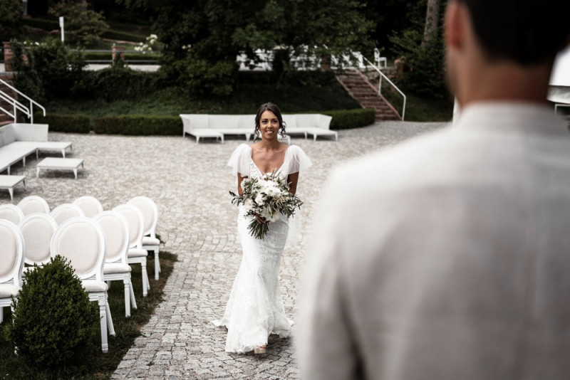 Eine sommerliche Toskana Hochzeit mit Zitrusfrüchten im Hoher Darsberg