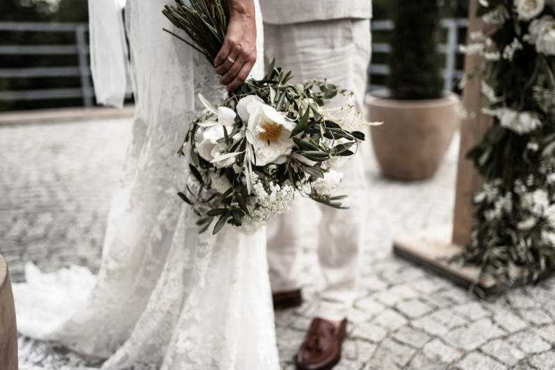 Eine sommerliche Toskana Hochzeit mit Zitrusfrüchten im Hoher Darsberg