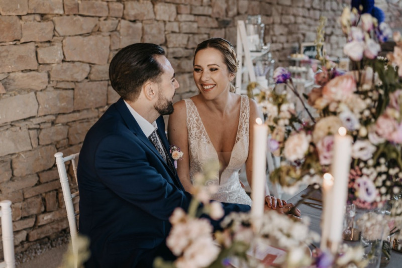 Alpaca meets Fine Art Wedding - Inspiration einer rustikalen Bohohochzeit im Fine Art Wedding Stil mit sommerlichen Pastelltoenen