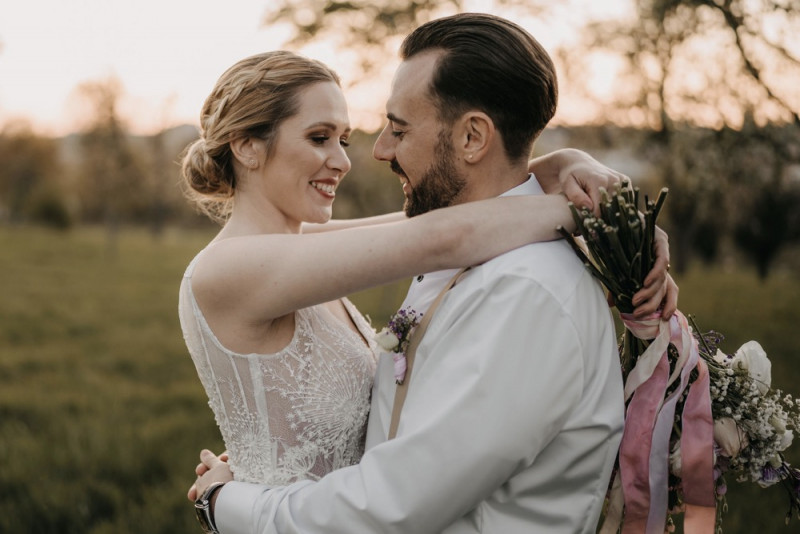 Alpaca meets Fine Art Wedding - Inspiration einer rustikalen Bohohochzeit im Fine Art Wedding Stil mit sommerlichen Pastelltoenen