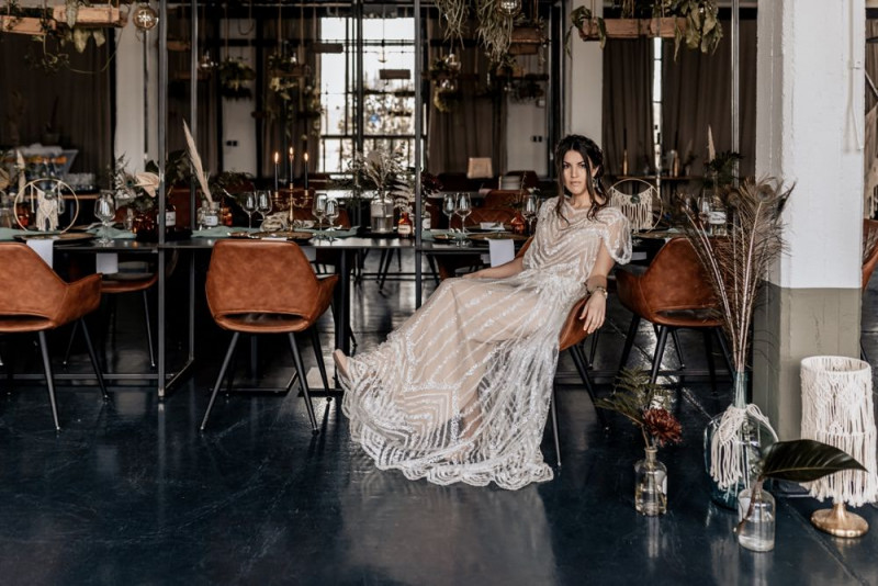 Eine Urban Jungle meets Industrial Style Hochzeit in der alten Reederei