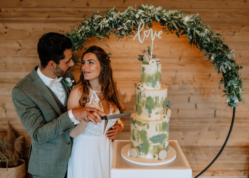 Eine Scheunenhochzeit im rustikalen Greenery Stil in der Eventlocation Grafenstadl