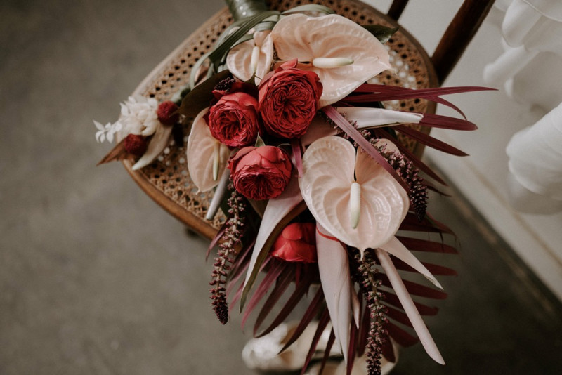 Eine Urbane Hochzeit im grünen Dschungel Design