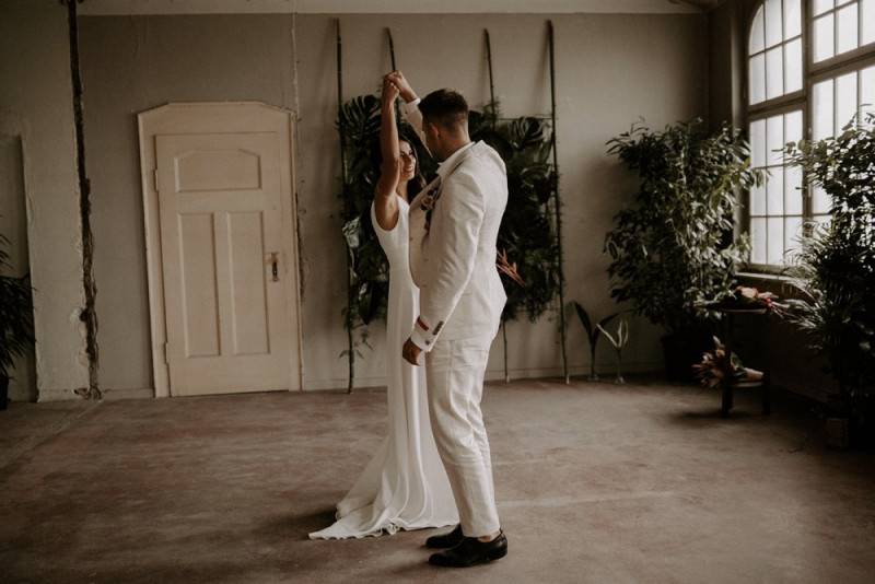 Eine Urbane Hochzeit im grünen Dschungel Design