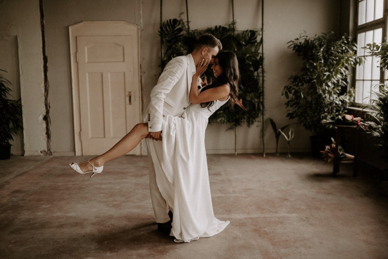 Eine Urbane Hochzeit im grünen Dschungel Design