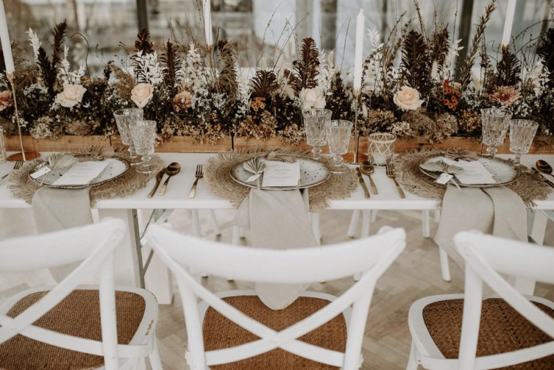 Eine edel-rustikale Bohohochzeit im Sallers Badehaus am Chiemsee im eleganten Landhaus Chic