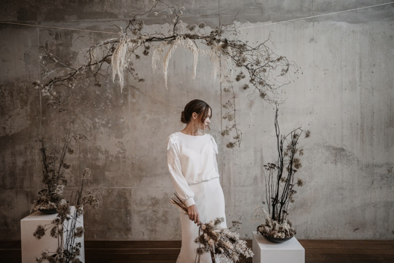 Mit Refined Serenity 2022 stellt das Brautmoden Label Labude Köln ihre neue Mix & Match Brautkleid Kollektion vor