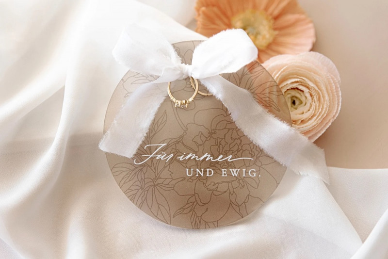 Hochzeitsschmuck, Ringbox, Ringkissen