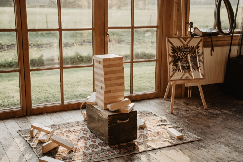 Die Hochzeitsreportage von Soni & Martin, Eine rustikale Bohohochzeit in der Scheune des Landgasthofs Lenderstuben
