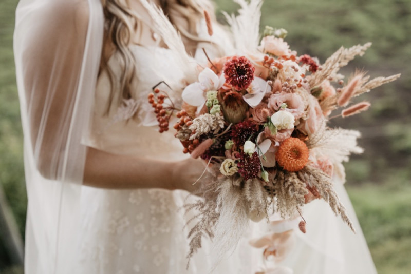 Die Hochzeitsreportage von Soni & Martin, Eine rustikale Bohohochzeit in der Scheune des Landgasthofs Lenderstuben