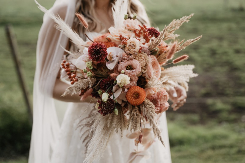 Die Hochzeitsreportage von Soni & Martin, Eine rustikale Bohohochzeit in der Scheune des Landgasthofs Lenderstuben