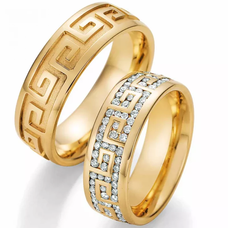 Trauringe, Eheringe, Versage Stil