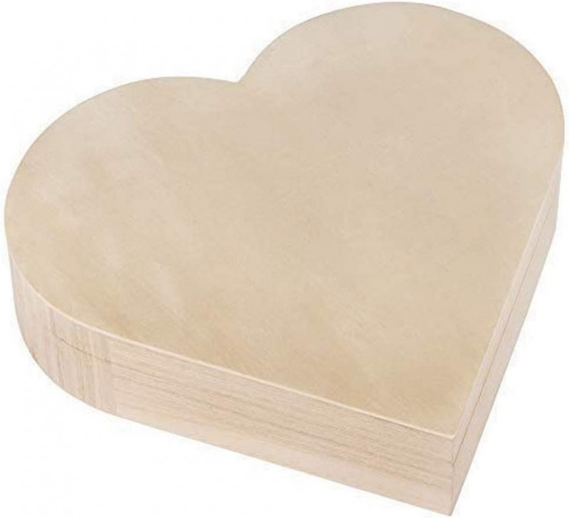 DIY Ringbox, DIY Ringkästchen, Ringbox Herz, Holzherz Ringschachtel