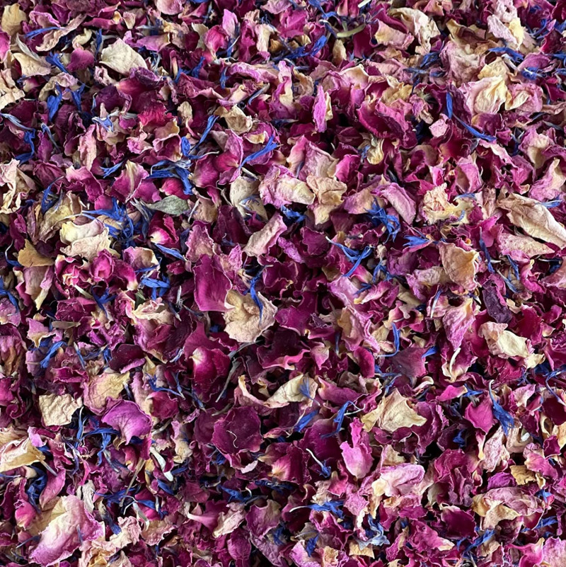 Streublumen Hochzeit, DIY Hochzeit, Trockenblumen Hochzeit, Konfetti Hochzeit