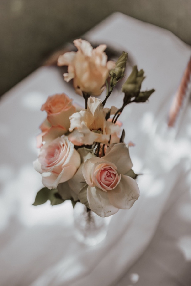 Eine sommerliche Vintage Bridal Party im Grünen mit dem Crémant Bouvet Ladubay Saphir Saumur Brut