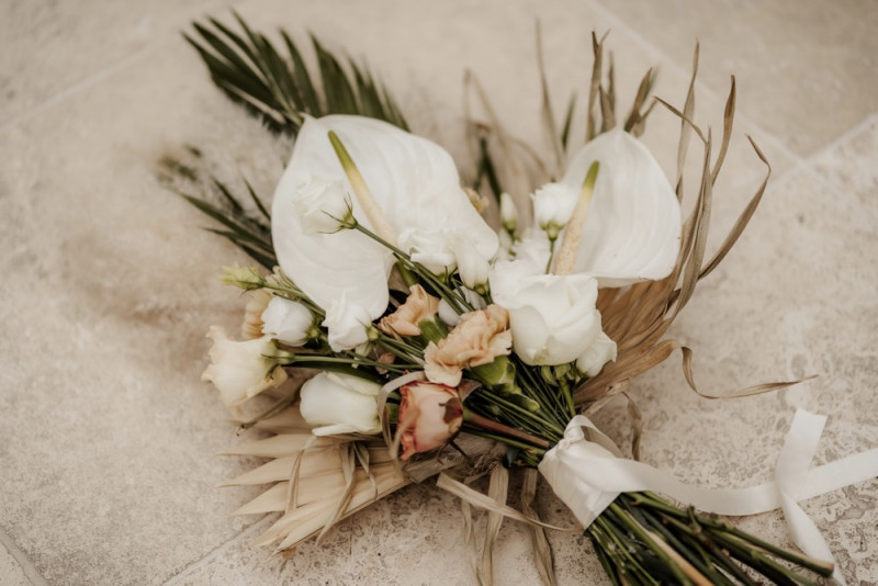 Boho meets Jungle Schlosshochzeit in der Orangerie des Schloss Gurhof