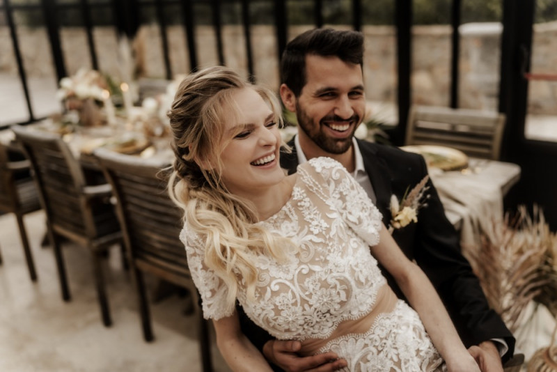 Boho meets Jungle Schlosshochzeit in der Orangerie des Schloss Gurhof