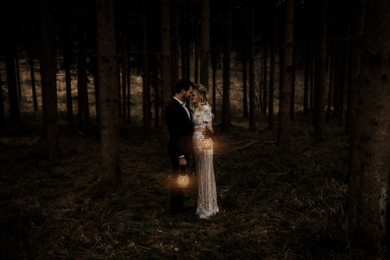 Boho meets Jungle Schlosshochzeit in der Orangerie des Schloss Gurhof