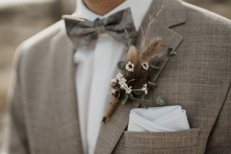 Die standesamtliche Hochzeit von Sonja & Matthias in Zingst an der Ostsee im Elopement Stil