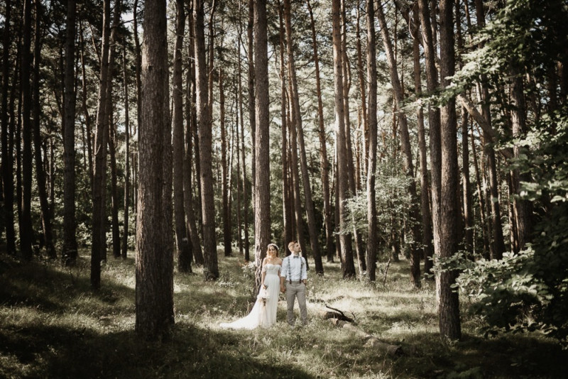 Die standesamtliche Hochzeit von Sonja & Matthias in Zingst an der Ostsee im Elopement Stil
